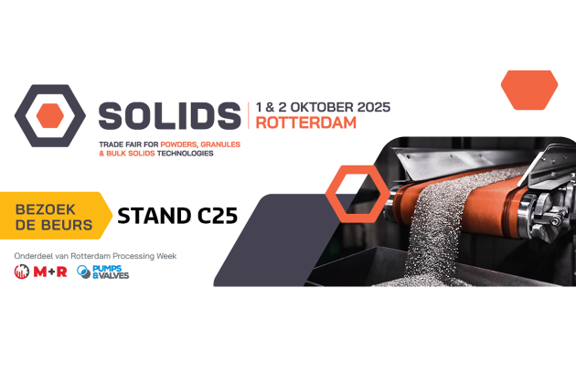 VDL Industrial Products op Solids Rotterdam – Stand C25
