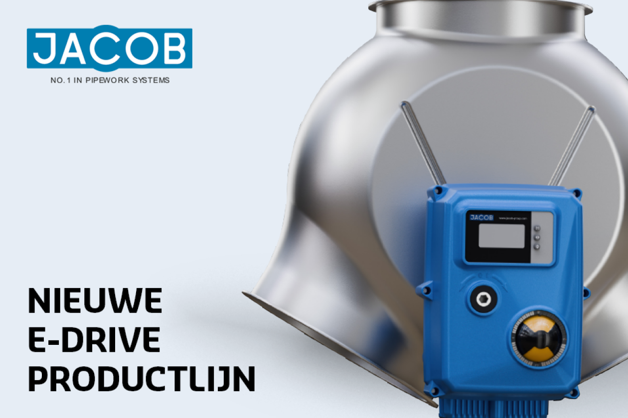 JACOB lanceert duurzame E-Drive productlijn: elektrisch, efficiënt en toekomstbestendig