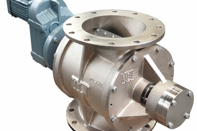 Many options and extras for MD rotary valves