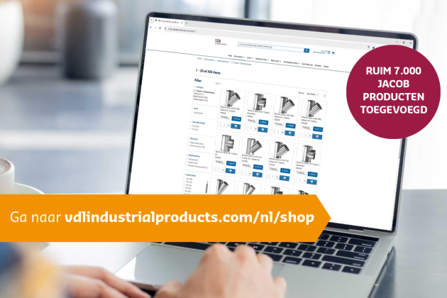 Webshop update: nu 7.000 JACOB artikelen toegevoegd!