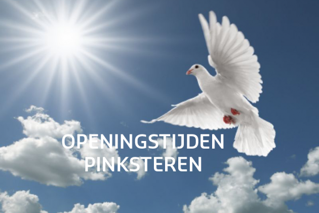 Openingstijden VDL Industrial Products met Pinksteren